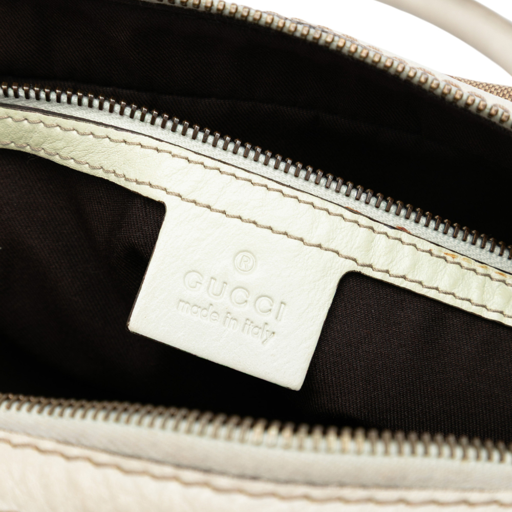 Pre-Loved Gucci Medium GG Canvas Interlocking G Boston Bag - Picture 5 of 8